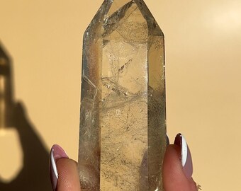 Natural Citrine Tower from Brazil #CT19