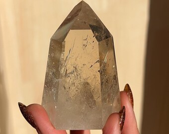 Natural Citrine Tower from Brazil #CT10