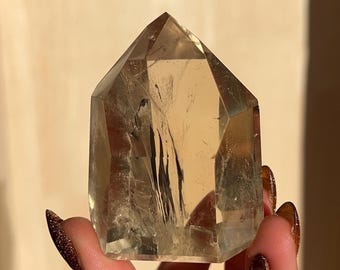 Natural Citrine Tower from Brazil #CT13