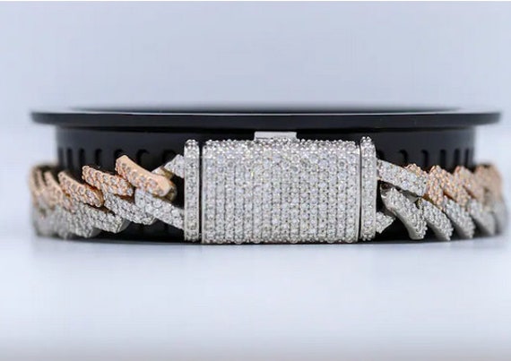 9 Carat Bust Down Cuban Link Bracelet 