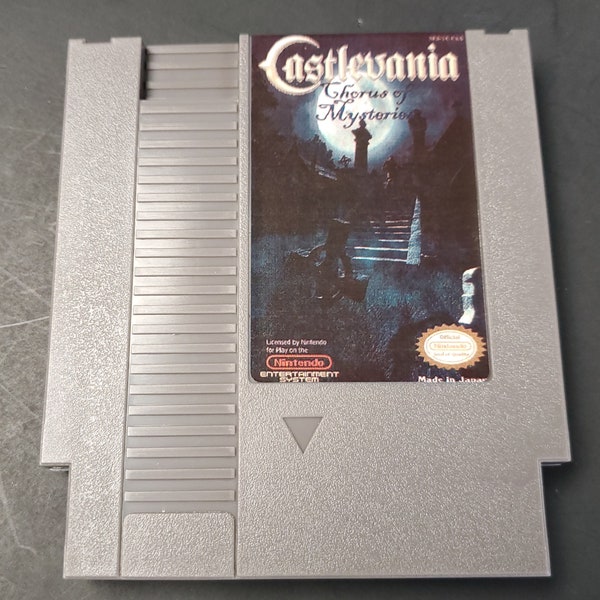 Castlevania: CHORUS of MYSTERIES  - New 8 bit Nintendo NES Cartridge - Free Shipping