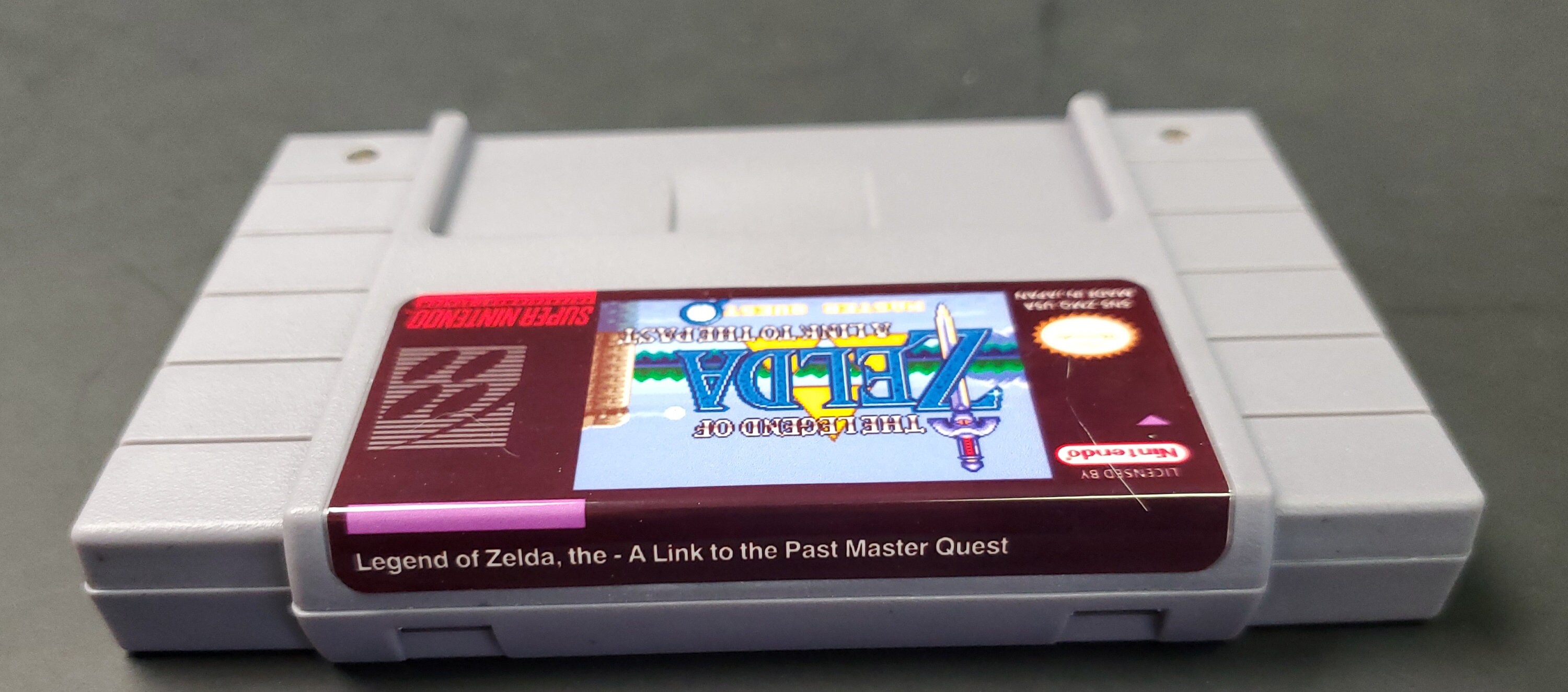 The Legend of Zelda: A Link to the Past Master Quest SNES 