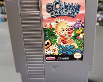 8 Bit Nintendo - Bonk's Adventure - New NES Cartridge - Free Shipping