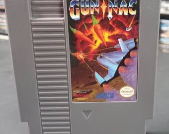 8 Bit Nintendo -Gun Nac - New NES Game Cartridge - Free Shipping