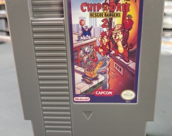 8 Bit Nintendo - Chip N Dale Rescue Rangers 2 - New NES Cartridge - Free Shipping