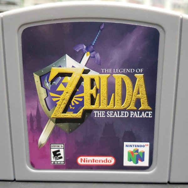 Nintendo 64 – Legend of Zelda: The Sealed Palace – Neue N64-Patrone – Kostenloser Versand