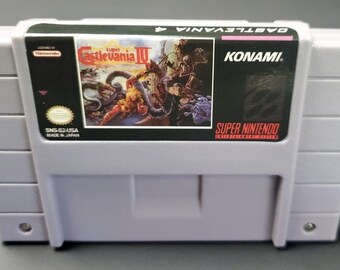 Super castlevania sale iv snes