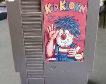 8 Bit Nintendo - Kid Klown in Night Mayor World - New NES Cartridge - Free Shipping