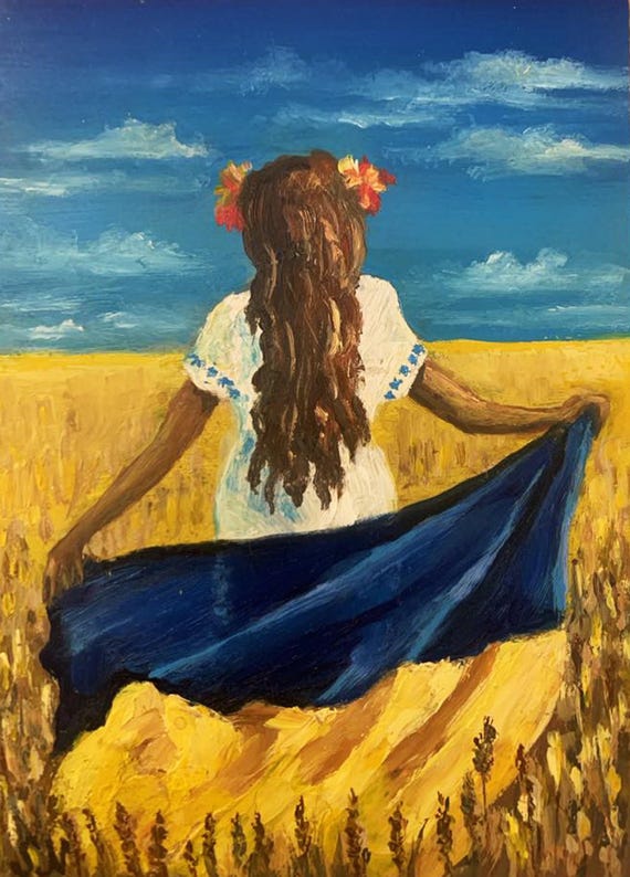 women in the landscapes painting 5 【公式通販】