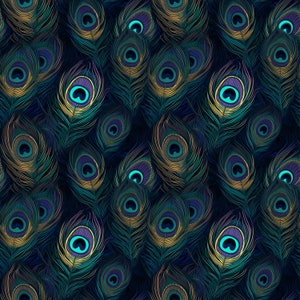 Velvet Digital Print Velvet For Upholstery Fabric Designer Material by the Yard Home Decor Peacock Cushion Covers Bags Lampshades