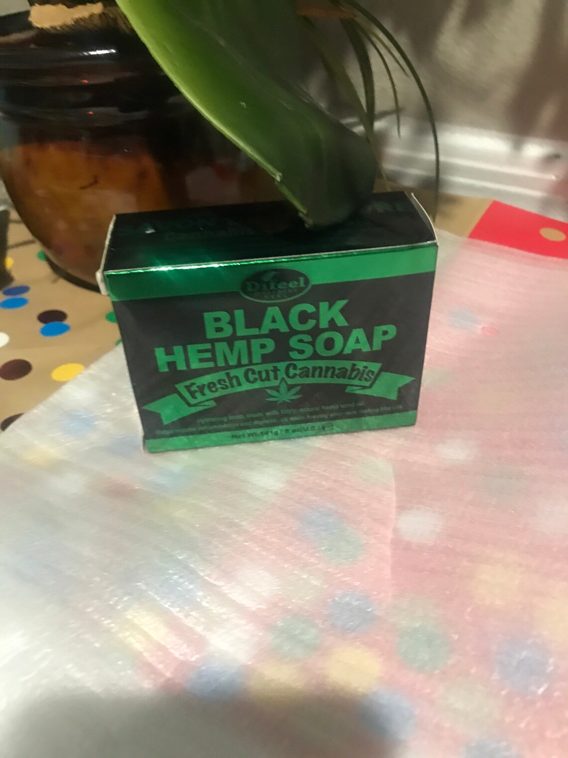 Black Hemp Soap Etsy