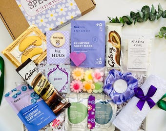 Recovery Get Well Soon Gift Box | Letterbox Gift | Thinking of You Hamper | Post Surgery | Relaxation Cancer Care Package | Hug in a Box