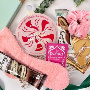 Letterbox Self Care Gift For Her | Hug In A Box | Pamper Hamper | Get Well Soon | Personalised Winter Self Care Package