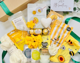 Sunshine In A Box PAMPER HAMPER | SPA Gift For Her | Self Care Package | Letterbox