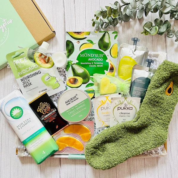 Fresh Start Home Spa Gift | Pamper Hamper | Self Care | Personalised | Relax | Energise | Care Package | Birthday | Wellness Gift | Vegan