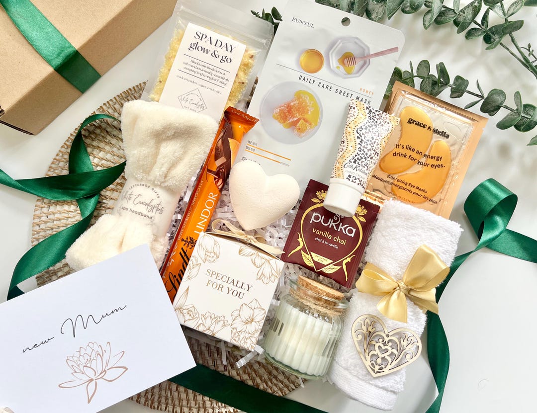 NEW MUM Self Care Gift Box- Pamper Hamper for New Mum, Maternity and ...