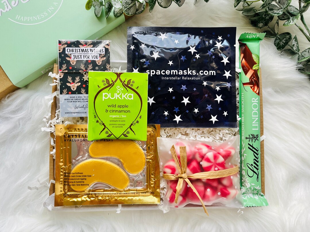 Xmas Gift Box Christmas Pamper Hamper Gift for Her Etsy UK
