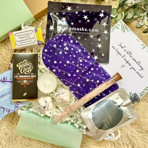 SPA Gift Box VEGAN Pamper Hamper Self Care Package Birthday Pick Me Up Hug In A Box Thank You Thinking of You Letterbox image 2