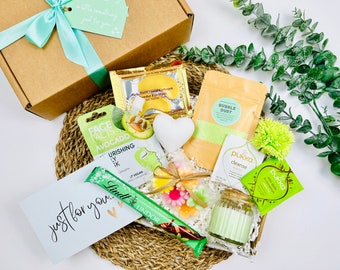 Spring Spa Gift Box | Birthday Pamper Hamper | Self Care Package | Get Well Soon | Hug In A Box | Good Luck | Thinking Of You | Relax |
