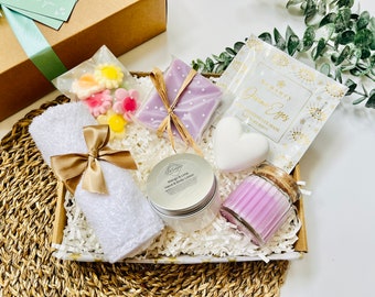 Recovery Care Package | Get Well Soon | Pamper Gift For Her | Bath Shower Gift Box | Hug In A Box | Personalised Home Spa | Thinking Of You