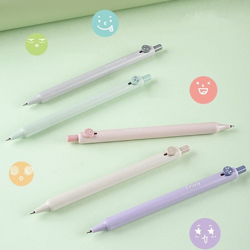  Star Pendant Shape Cute Kawaii Gel Ink Pens school