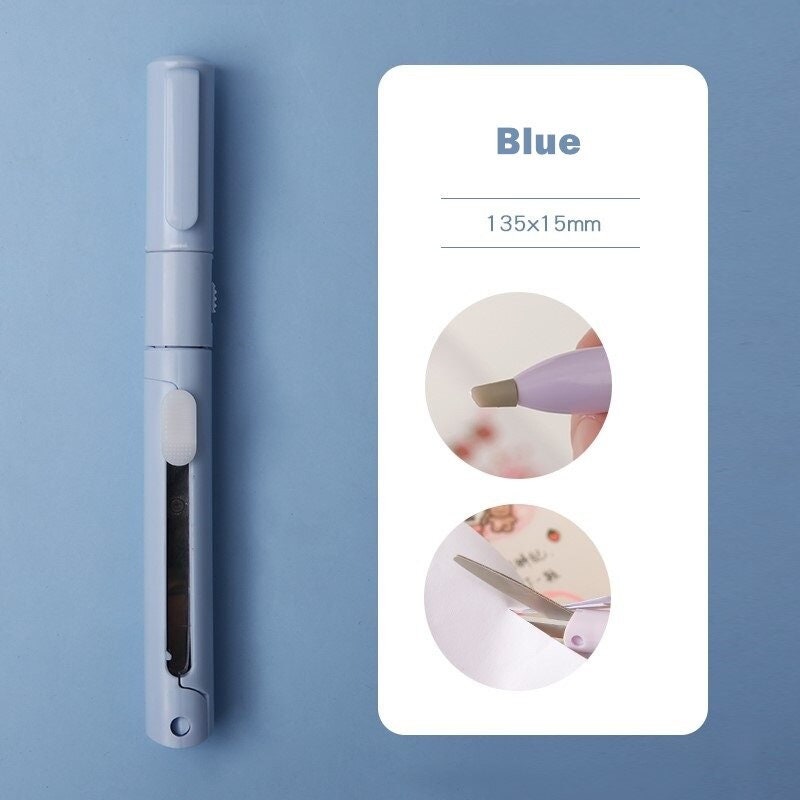 DiamondDrillsUSA - Blue Ceramic Tip Paper Cutter Pen No Razor Easy