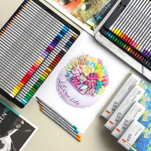 Swatch Form: Holbein Colored Pencils 150pc. 