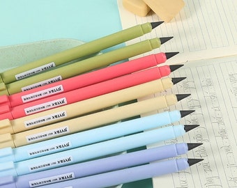 Crayon noir doté d'une technologie innovante - Pas besoin de taille-crayon || Type HB, stylo durable, parfait pour les étudiants