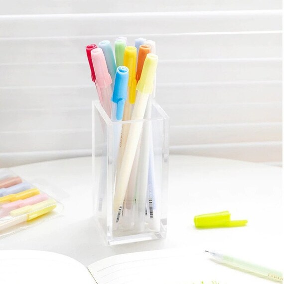 12Pcs/Set Ballpoint Pen Set Glitter Gel Pens For School Office