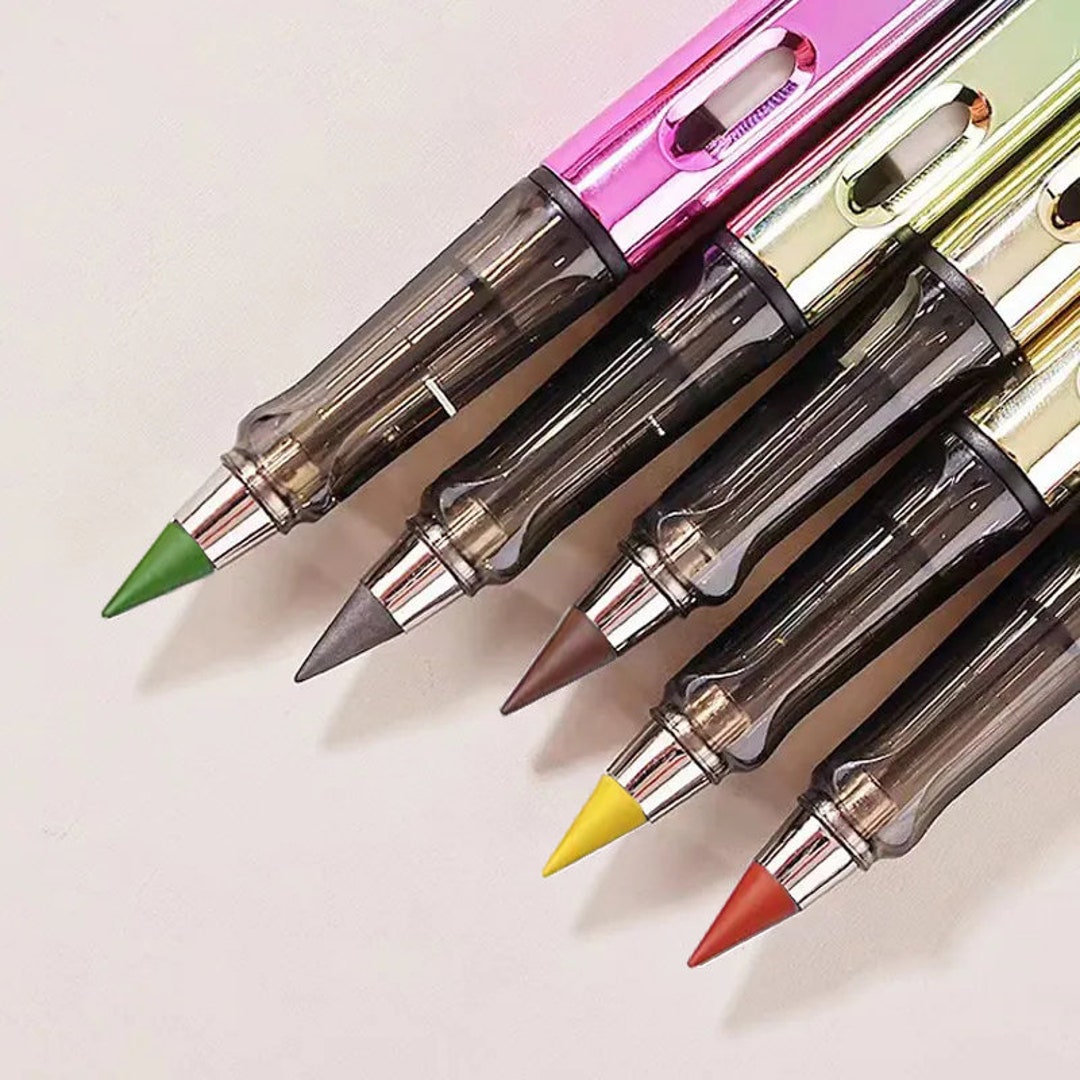 13 crayons éternels colorés 12 plumes remplaçables couleurs Crayon