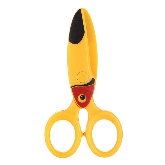 Cute Cartoon Plastic Safety Scissors for Kids Children Knife Cutter for DIY  Paper Handwork, Kindergarten Scissors -  Norway