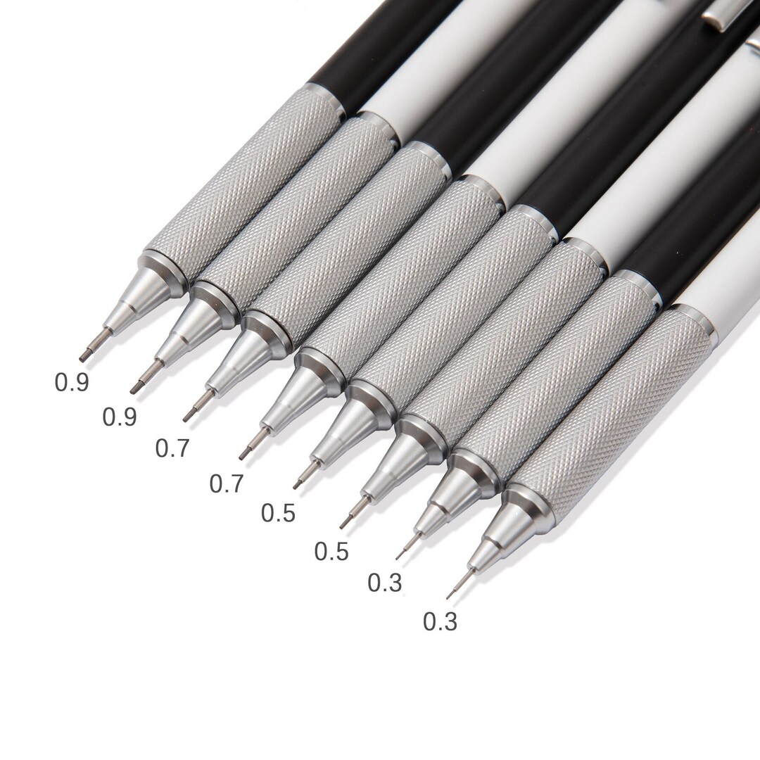 High Quality Metal Mechanical Pencil Art Drawing Design 2B, HB 0.3, 0.5