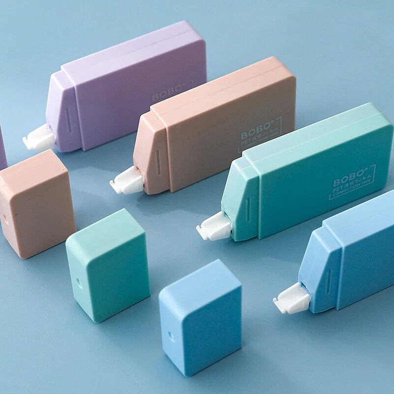 6 Pcs/lot BOBO PET Correction Tapes Set Morandi Color Design Etsy