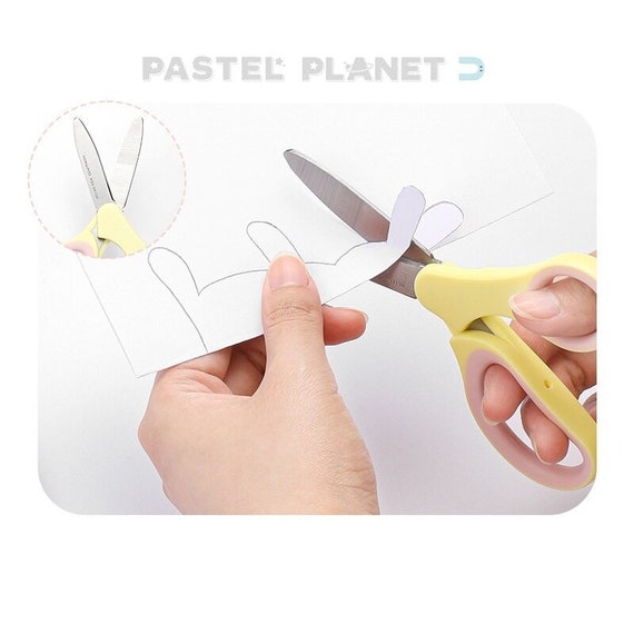 Kid-Friendly Craft Scissors Toddler Safety Scissors With Cover