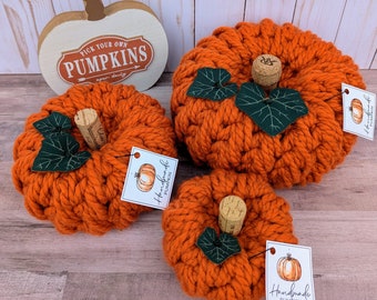 Gehaakte pompoenen: handgemaakt herfstdecor van wolmix