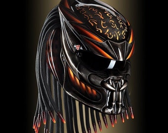 pic Predator Helmet Bike https www etsy com market predator helmet
