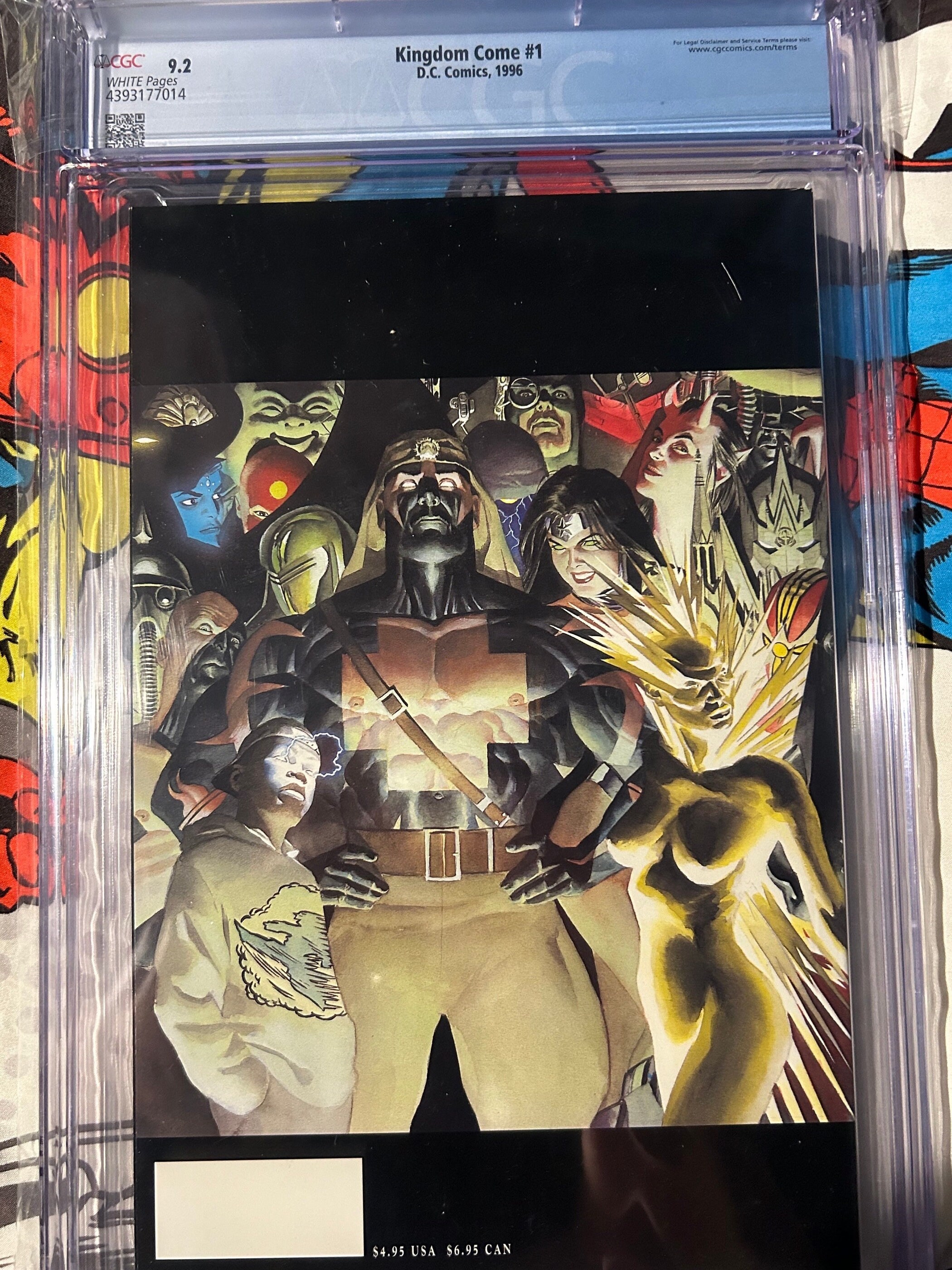 CGC 9.2 Kingdom Come #1! Alex Ross - Etsy CGC 9.2 Kingdom Come #1! Alex Ross - Etsy