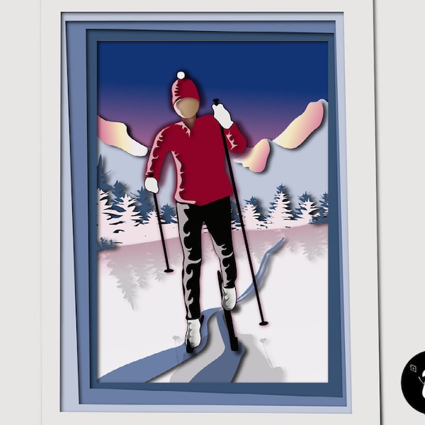 ski SVG/ski multilayer SVG/layer Svg/ papercut/ 3D paper/ vector/ multilayer laser cut/ svg 3d/sport/ sport winter/ mountain/ coloring page ski SVG/ski multilayer SVG/layer Svg/ papercut/ 3D paper/ vector/ multilayer laser cut/ svg 3d/sport/ sport winter/ mountain/ coloring page