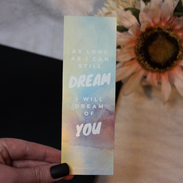 Clary/Jace Quote Bookmark from Shadowhunters Series