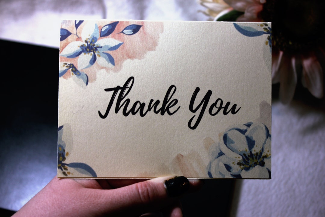 Thank You Appreciation Cards - Etsy
