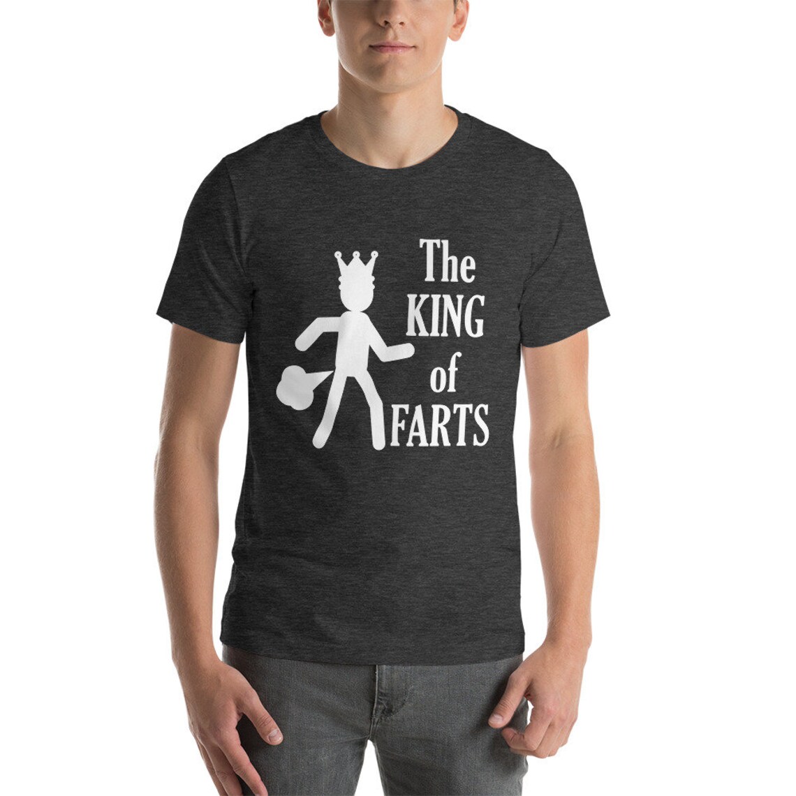 The King Of Farts ShortSleeve TShirt. Perfect Gift idea For Etsy