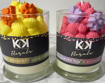 Floral Candles