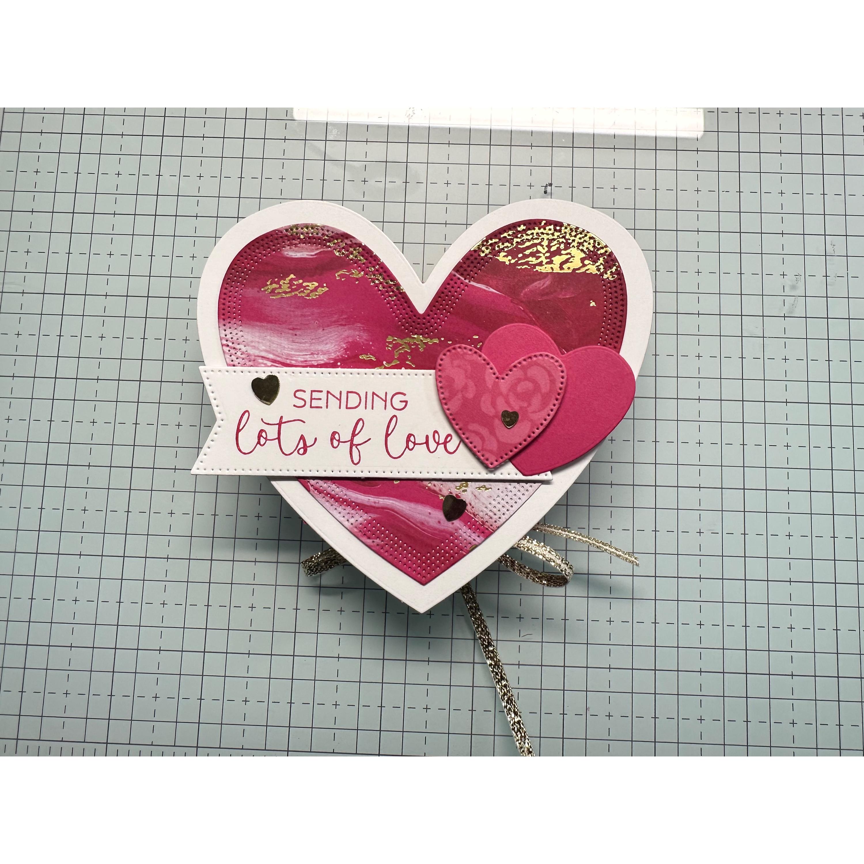 Handmade Valentine Card - Etsy