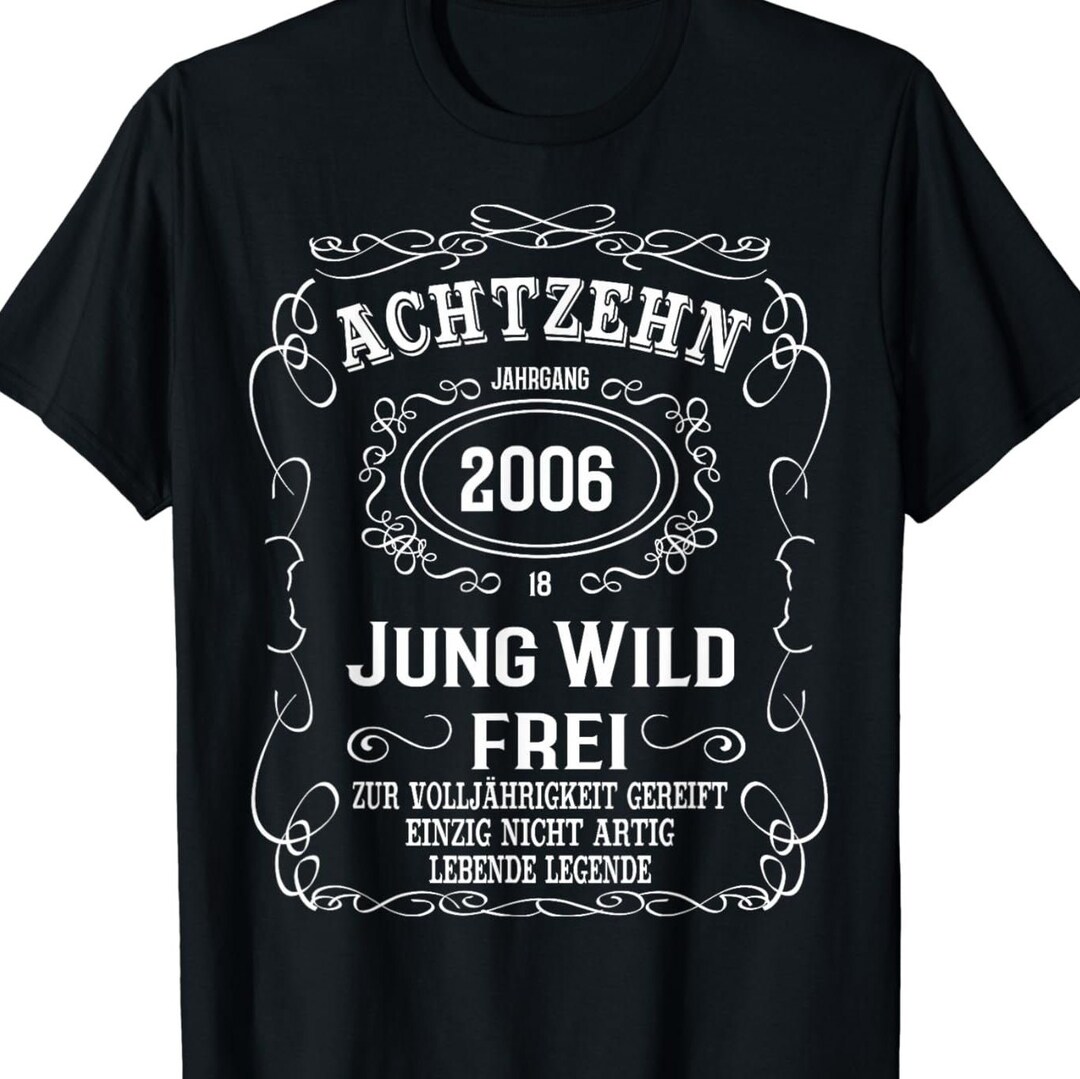 18 Geburtstag Geschenk 18 Jahre Achtzehn Volljährig 2006 - Etsy