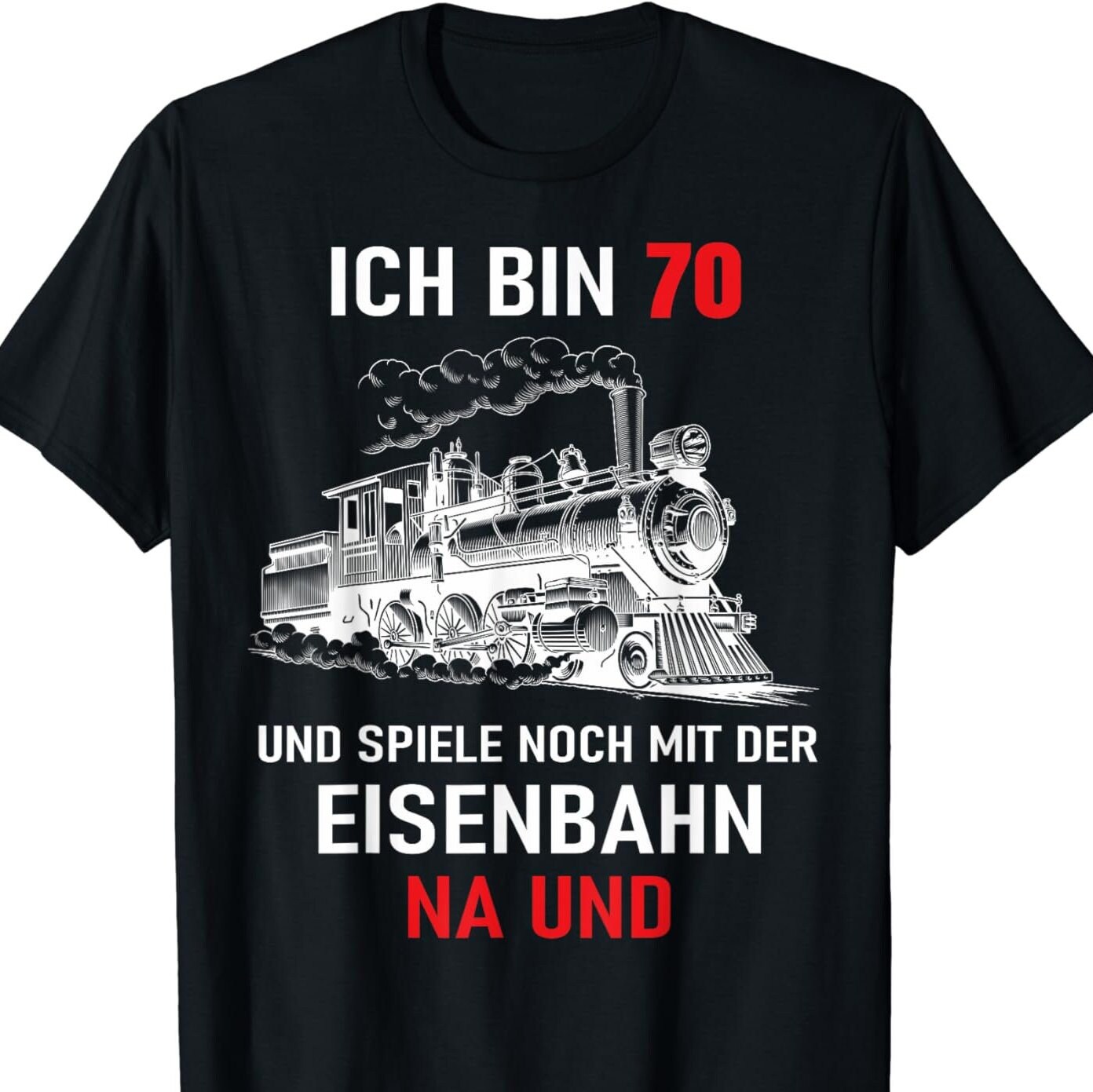 70 Geburtstag Mann Lok Modelleisenbahn Dampflokomotive Jeder - Etsy