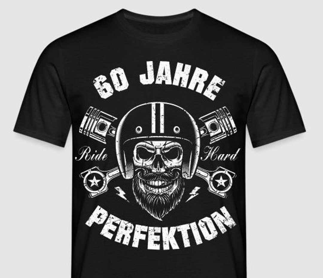 Herren 60 Geburtstag Mann Biker Geschenk Motorrad Chopper Etsy