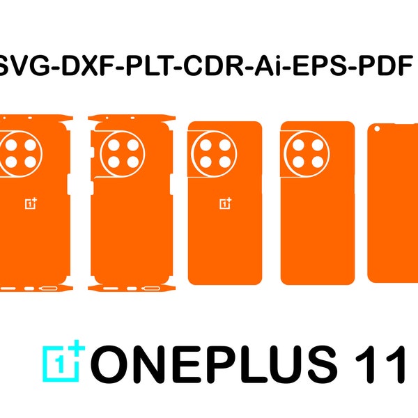 OnePlus 11 Skin Template Vector file