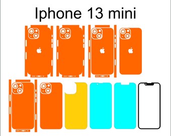 Iphone Skin Template - Etsy