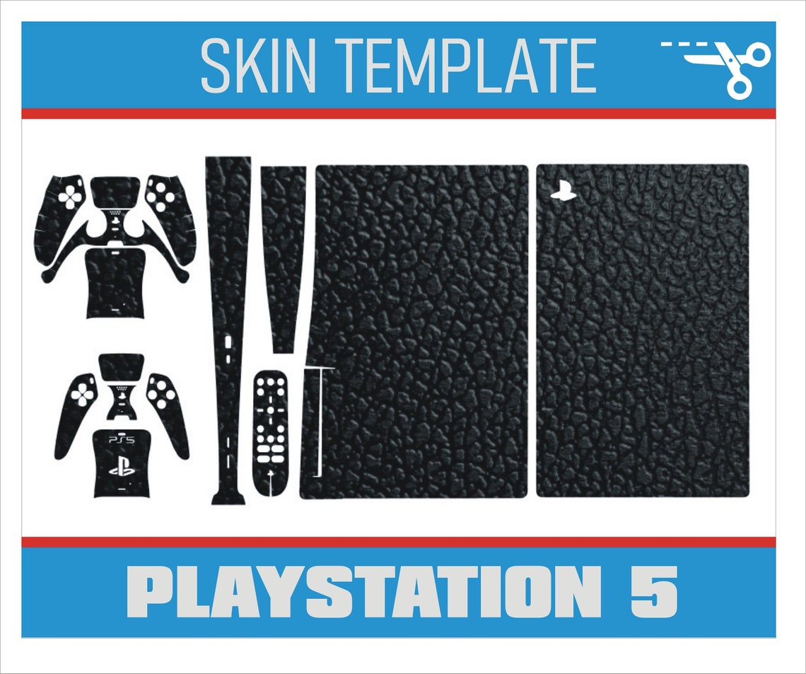Ps5 play station console and controller skin templete files Etsy Ps5 play station console and controller skin templete files Etsy