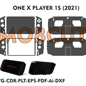 oneXPlayer 1s 2021 Skin Schnittdatei Skin Vektor Vorlage